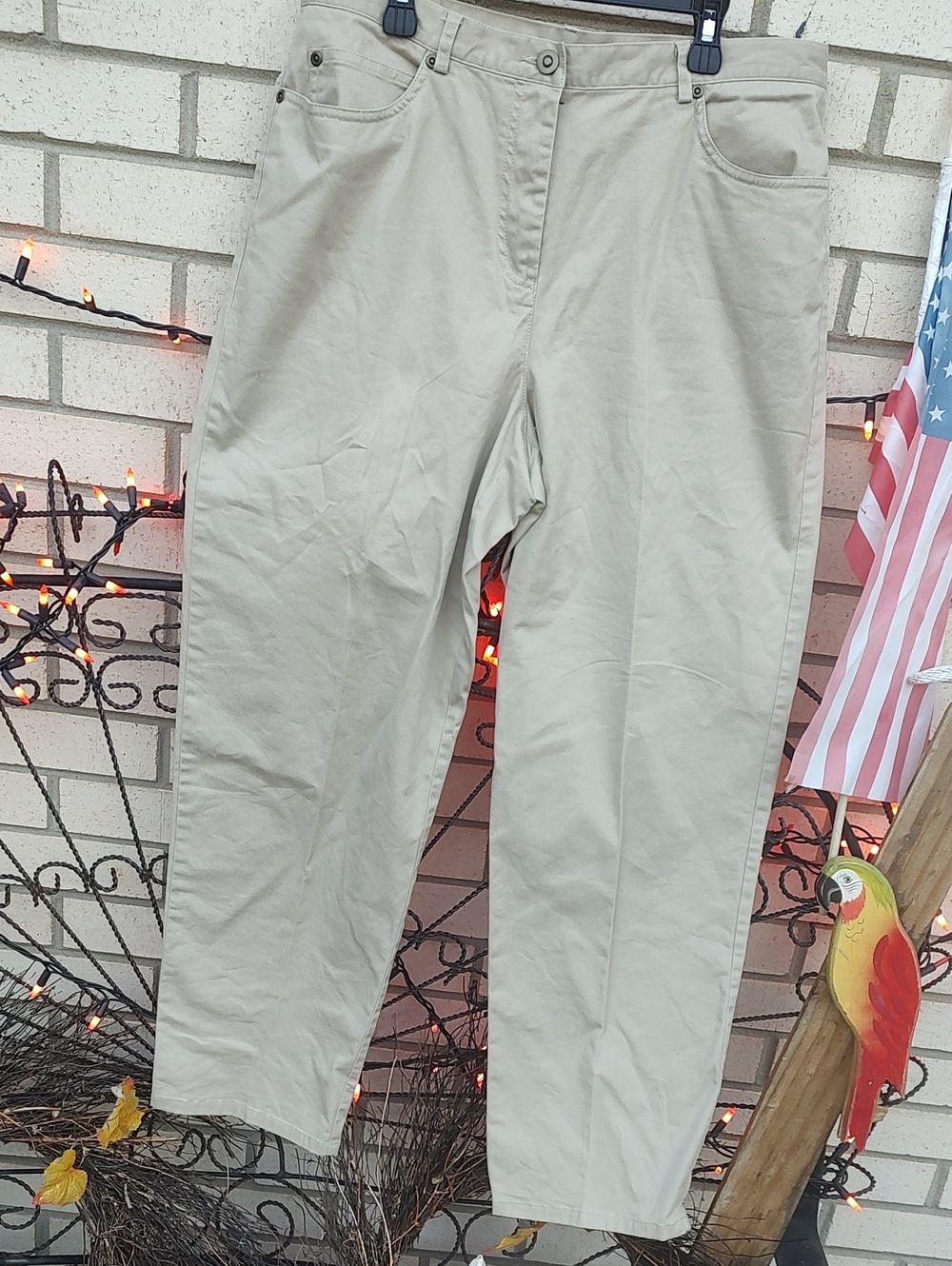 Ruby Rd. Tan Pants - Picture 2 of 8